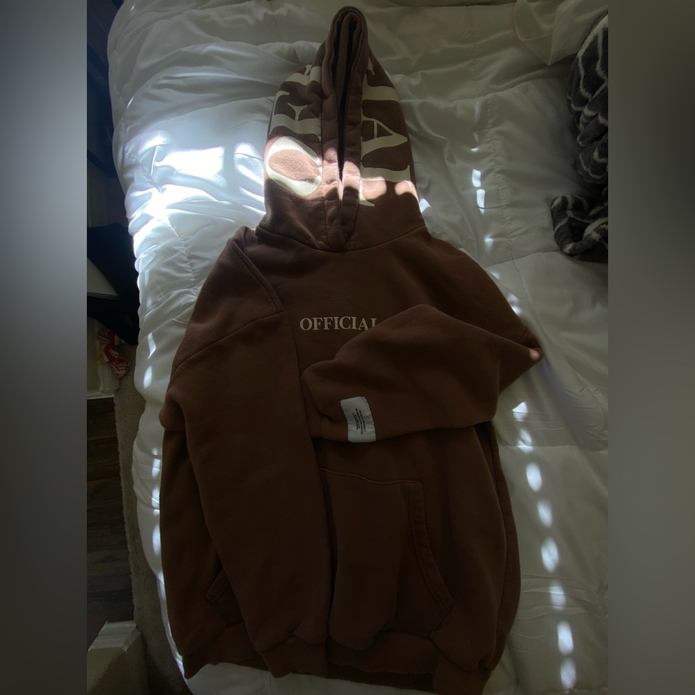 Brown official hoodie& sweatpants